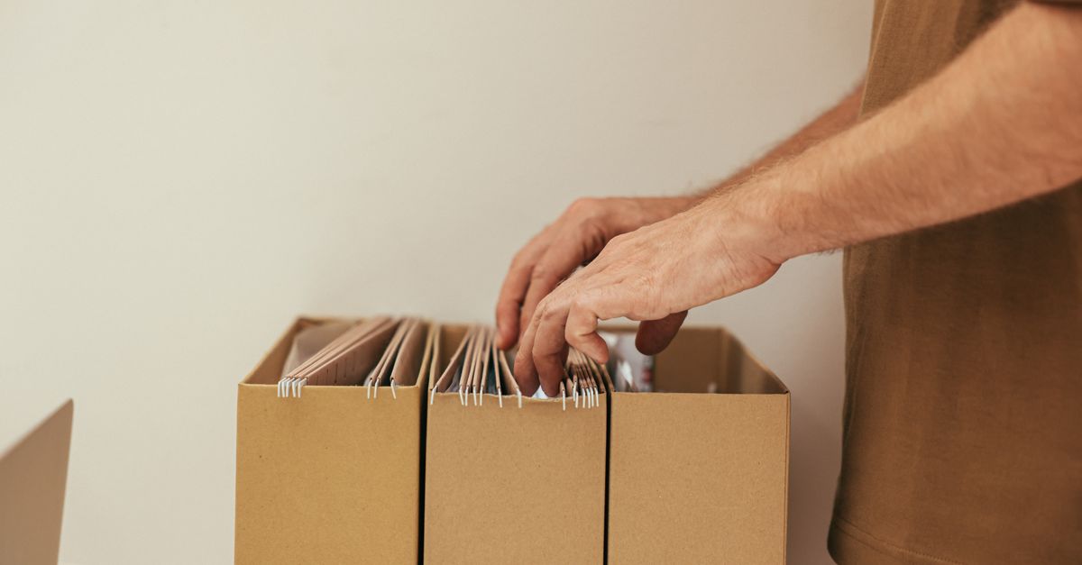 Vista de lista con archivos ordenados por fecha de modificación